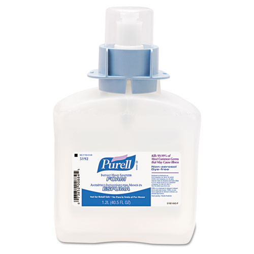 Fmx-12 Refill Advanced Foam Hand Sanitizer, 1,200 Ml, Unscented